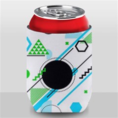 Geometric Shapes Background Can Holder