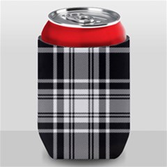 Pixel Background Design Modern Seamless Pattern Plaid Square Texture Fabric Tartan Scottish Textile Can Holder