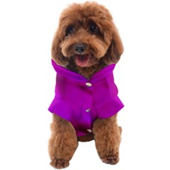 Fun Fuschia Dog Coat