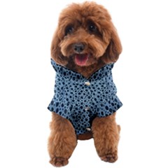 Blue Spotty Pattern Dog Coat