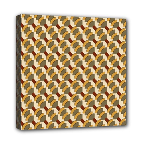 Abstract Illusion Mini Canvas 8  X 8  (stretched)