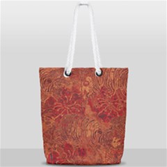 Animalprintfnl1 Full Print Rope Handle Tote (small)