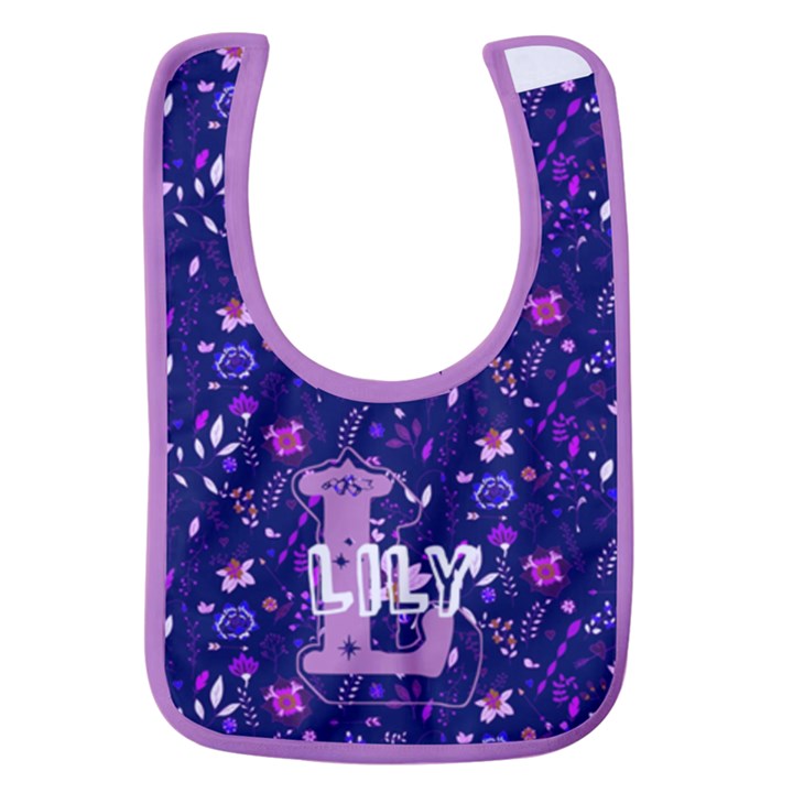 Flower Baby Bib