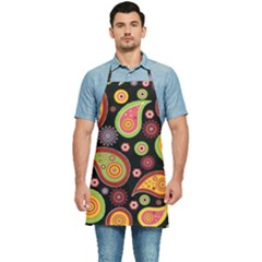 Paisley Pattern Design Kitchen Apron