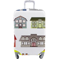 Houses Luggage Cover (large)
