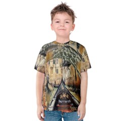 Art Venice Channel Kids  Cotton Tee