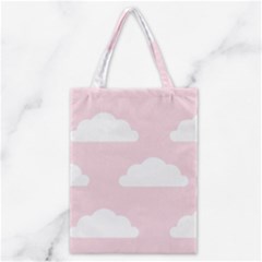 Clouds Pink Pattern   Classic Tote Bag