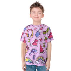 Fashion-patch-set Kids  Cotton Tee