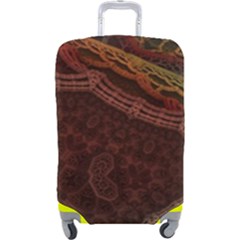 Fractal Pattern Geometric Pattern Disintegration Luggage Cover (large)