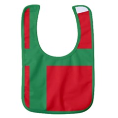 Bornholm Denmark Flag Baby Bib