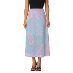 Flamingo1 Classic Midi Chiffon Skirt