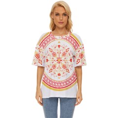 Mosaic T- Shirt Florentine Mosaic T- Shirt Oversized Basic Tee
