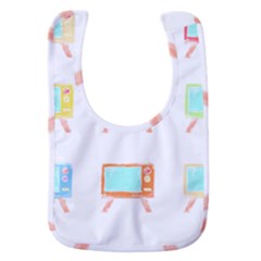Vintage Retro T- Shirt Retro T V Clicks T- Shirt Baby Bib
