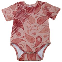 Tribal Background Pattern Texture Design Baby Short Sleeve Bodysuit