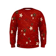 Flowers-106 Kids  Sweatshirt