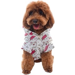 Cute Animal Seamless Pattern Kawaii Doodle Style Dog Coat