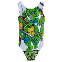 Teenage Mutant Ninja Turtles Kids  Cut-out Back One Piece Swimsuit