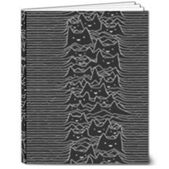 Kitty Cat Art Division 8  X 10  Hardcover Notebook