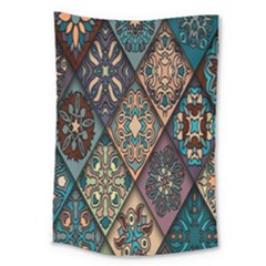 Flower Texture, Background, Colorful, Desenho, Large Tapestry