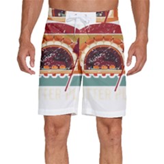 Bread Baking T- Shirt Funny Bread Baking Baker Bake The World A Butter Place T- Shirt (1) Men s Beach Shorts
