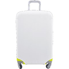Black And White Pattern T- Shirt Black And White Pattern 3 Luggage Cover (large)