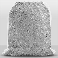 Abstract Flowing And Moving Liquid Metal Drawstring Bag (large)