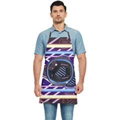 Abstract Sphere Room 3d Design Kitchen Apron