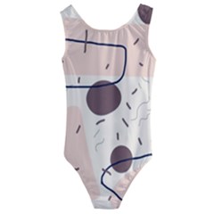 Sky Clouds Stars Starry Cloudy Kids  Cut-out Back One Piece Swimsuit