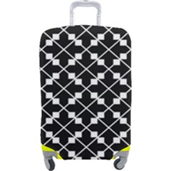 Abstract Background Arrow Luggage Cover (large)