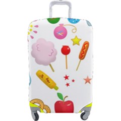 Summer Fair Food Goldfish Luggage Cover (large)