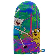 Jake And Finn Adventure Time Landscape Forest Saturation Microwave Oven Glove