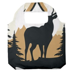 Deer Wildlife Nature Premium Foldable Grocery Recycle Bag