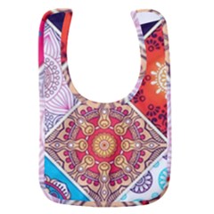 Mandala Pattern Baby Bib