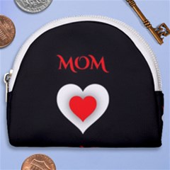 Mom And Dad, Father, Feeling, I Love You, Love Horseshoe Style Canvas Pouch
