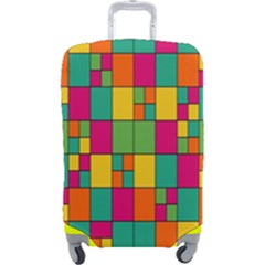 Abstract-background Luggage Cover (large)