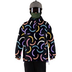 Abstract Pattern Wallpaper Men s Ski And Snowboard Waterproof Breathable Jacket