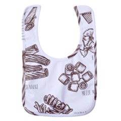 Pasta Mie Spageti Rigatoni Lasagna Baby Bib
