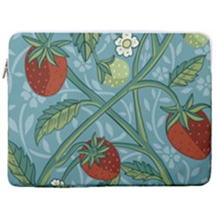 Spring Time 17  Vertical Laptop Sleeve Case With Pocket