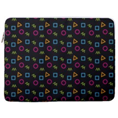 Background Ornamental Pattern 17  Vertical Laptop Sleeve Case With Pocket