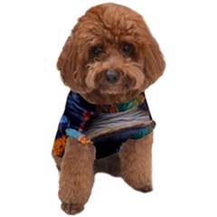 Eye Bird Feathers Vibrant Dog T-shirt