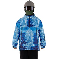 Water Blue Wallpaper Men s Ski And Snowboard Waterproof Breathable Jacket