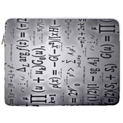 Science Formulas 17  Vertical Laptop Sleeve Case With Pocket
