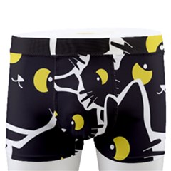Cat Pattern Pet Drawing Eyes Men s Boxer Briefs