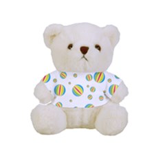 Balloon Ball District Colorful Full Print Cuddly Teddy Bear