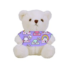 Cloud Seamless Pattern Full Print Cuddly Teddy Bear