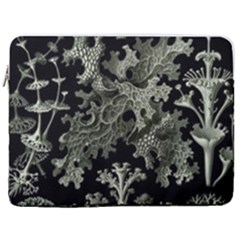 Weave Haeckel Lichenes Photobionten 17  Vertical Laptop Sleeve Case With Pocket