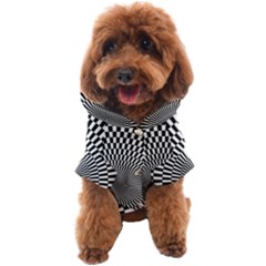 Circles Checkered Abstract Abstraction Art Dog Coat