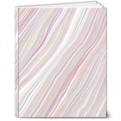 Marble Texture Marble Painting 8  X 10  Hardcover Notebook