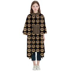 Olimedblk Kids  Hooded Rain Ponchos