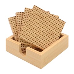Olimedpurp Bamboo Coaster Set